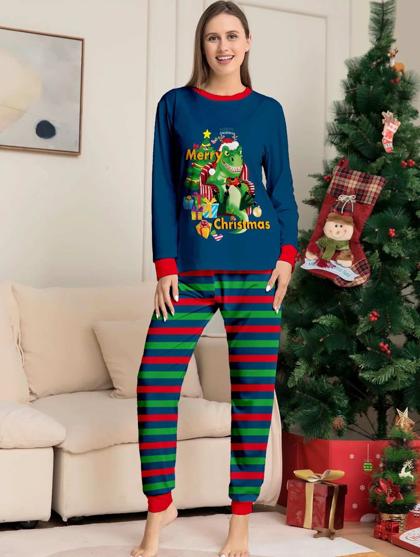 New Year Pj Baby Children's Women Men Pijamas Family